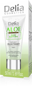 Delia Cosmetics Aloe Jelly Care Matujący Żel do twarzy 50 ml