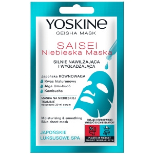 Yoskine Geisha Mask Saisei – Maseczka do twarzy nawilżająco-wygładzająca