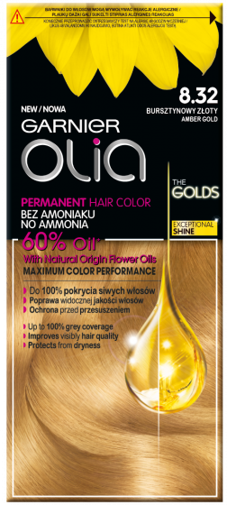 Garnier Olia Hair colour  Amber Gold - online shop Internet Supermarket