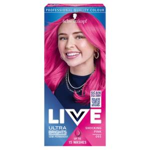  Farba do włosów Schwarzkopf Live Ultra Brigts Shocking Pink 093