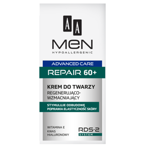 AA Men Advanced Care Repair 60+ Krem do twarzy regenerująco-wzmacniający 50 ml