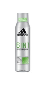 Adidas 6 In 1 48H Anti-Perspirant 150 ml dla mężczyzn Antyperspirant