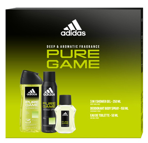 Adidas PURE GAME zestaw prezentowy dla mężczyzn