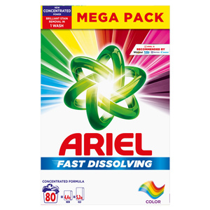 Ariel 4,4kg COLOR proszek do prania kolorów 80 prań MEGA PACK