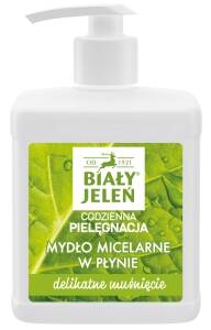 BIAŁY JELEŃ micelarne mydło w płynie, delikatne muśnięcie 500ml