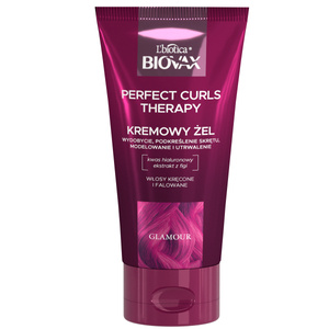 BIOVAX Glamour Perfect Curls Therapy nawilżający żel do stylizacji fal i loków 150 ml