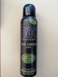 Bac Cool Energy Deo Spray Men 150ml