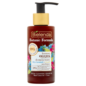 Bielenda Botanic Formula Kremowy olejek do mycia twarzy olej z czarnuszki + czystek 140 ml