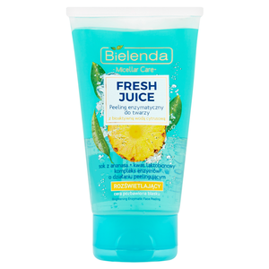 Bielenda Fresh Juice Peeling enzymatyczny do twarzy z bioaktywną wodą cytrusową 150 g