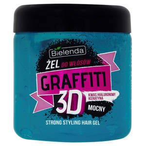 Bielenda Graffiti 3D hair gel strong 250g