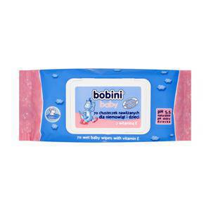 Bobini Baby Wipes for infants and children with vitamin E 70 pieces