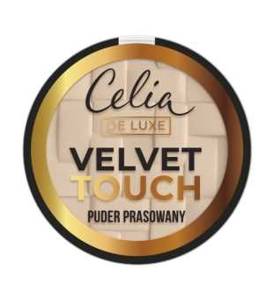 Celia Velvet touch Puder do twarzy prasowany 102 De Luxe Natural Beige 150 g