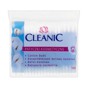Cleanic Cotton sticks 160 pieces