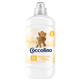 Coccolino Sensitive Almond & Cashmere Balm Płyn do płukania tkanin 1450 ml (58 prań)