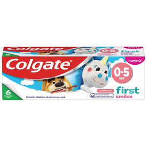 Colgate Kids First Smiles pasta do zębów dla dzieci 0-5 lat  50 ml