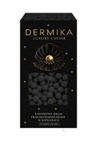 Dermika LUXURY CAVIAR Kawiorowe serum przeciwzmarszczkowe w kapsułkach na dzień i na noc 60 g