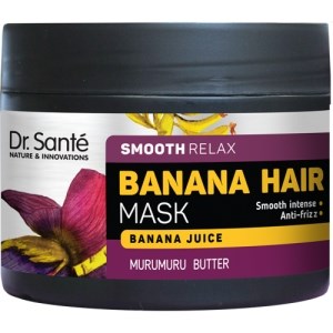 Dr Sante Maska do włosów Bananowa & Olejek Murumuru Wygładzająca 300ml