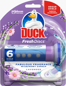 Duck Fresh Discs 4in1 Gel Lavender puck to the toilet 36ml