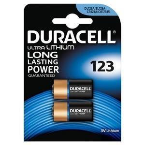 Duracell 123 Ultra Lithium Lithium Batteries 2 pieces