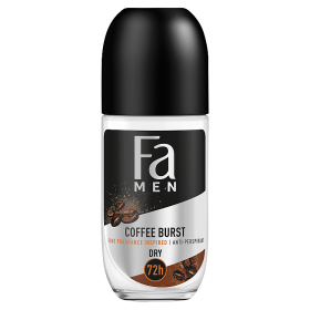 Fa Men Coffe Burst 72h Antyperspirant w kulce roll-on o zapachu kawy 50 ml