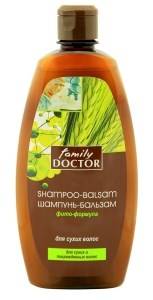 Family Doctor szampon-balsam do włosów suchych 2 w 1 z rokitnikiem i cedrem 500 ml