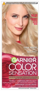 GARNIER Color Sensation Farba do włosów 10.21 Jedwabisty Perłowy Blond