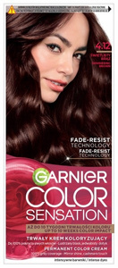Garnier Color Sensation Farba do włosów 4.12 Świetlisty Brąz