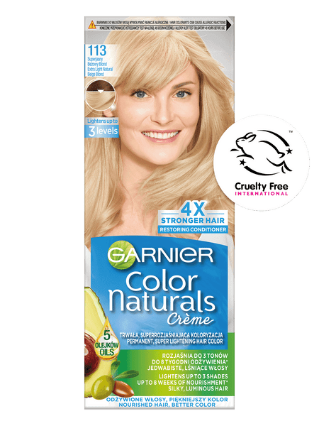 Garnier Créme Color Naturals Hair-dye 113 super-bright beige blond