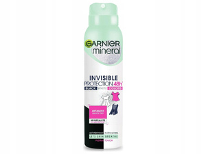Garnier Mineral Dezodorant spray Invisible Protect 150 ml Floral Black White Colors