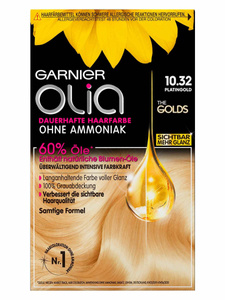 Garnier Olia Hair colour No. 10.32 Platinum Golden Blonde
