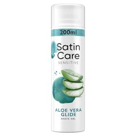 Gillette Satin Care Aloe Vera Żel do golenia 200 ml