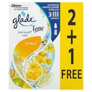 Glade by Brise One Touch Mini Spray Citrus Supply to air freshener 3 x 10ml