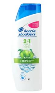 Head & Shoulders Apple Fresh 2 w 1 Szampon przeciwłupieżowy 360 ml