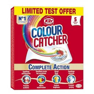 K2r Colour Catcher Chusteczki zapobiegające zafarbowaniu ubrań, 5 szt