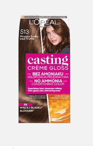 L'Oréal Paris Casting Crème Gloss 513 Iced Truffle Brown Semi Permanent Hair Dye