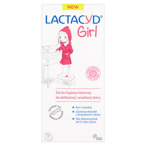 Lactacyd Girl Żel do higieny intymnej do delikatnej i wrażliwej skóry 200 ml