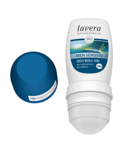 Lavera Men Sensitive roll-on Dezodorant z trawą cytrynową i bambusem 50 ml