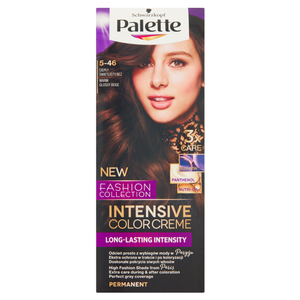 Palette Intensive Color Creme Farba do włosów ciepły świetlisty beż 5-46
