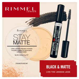 Rimmel London Black & Matte Zestaw kosmetyków dla kobiet