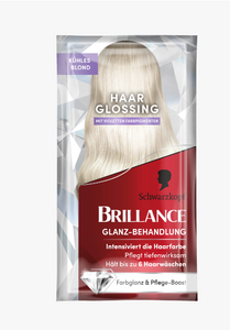 Saszetka nabłyszczająca do włosów Schwarkopf Brillance Shine Treatment Cool Blonde 30 ml