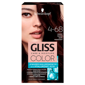 Schwarzkopf Gliss Color hair colour dark mahogany 4-68