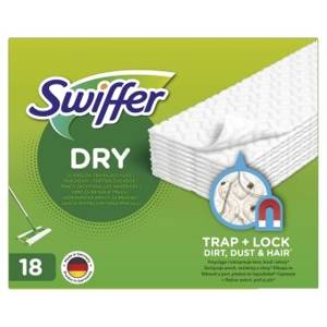 Ściereczki suche podłogowe Swiffer Dry 18 szt