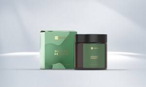 Świeca zapachowa sojowa | zielona herbata HiSkin 100 g