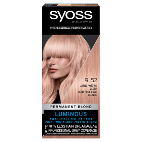 Syoss hair colour light pink gold 9-52