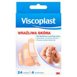 Viscoplast Sensitive Skin patches 24 pieces