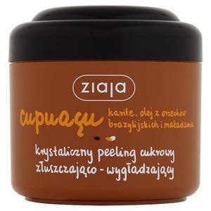 Ziaja Cupuacu Crystal sugar scrub exfoliating and smoothing 200ml