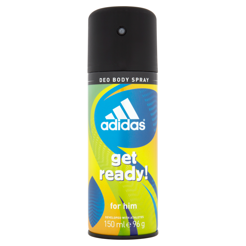 Perjudicial Condensar Tormento Adidas Get ready! Deodorant Spray for Men 150ml - online shop Internet  Supermarket