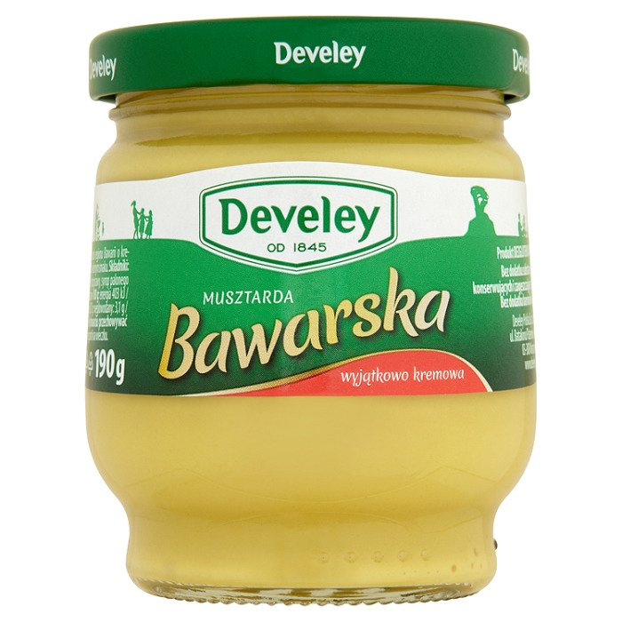 Develey Bavarian Mustard 190g online shop Supermarket
