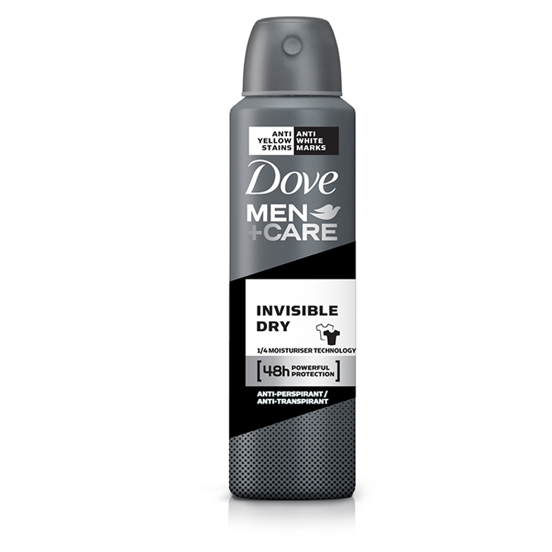 Dove Men Plus Care Invisible Dry Antiperspirant Spray 250ml - online ...