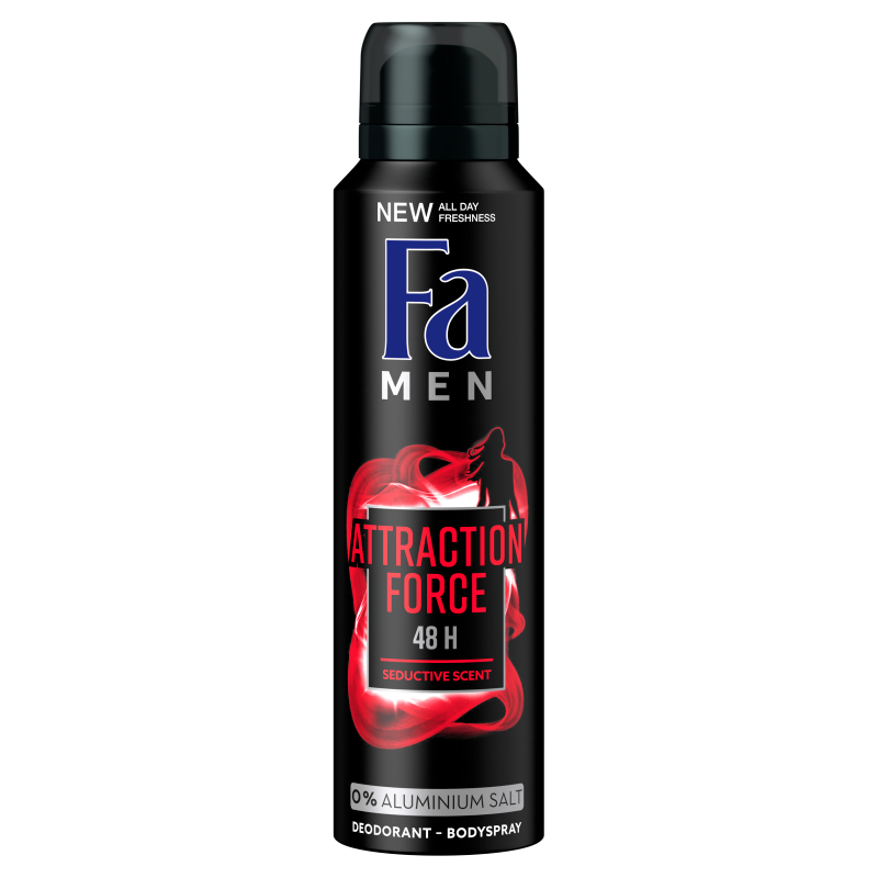 Tegenover Leven van stimuleren Fa Attraction Force Men Deodorant Spray 150ml - online shop Internet  Supermarket